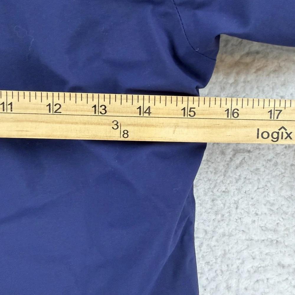 The North Face Jacket Girls M 10/12 Blue 3-in-1 Fleece Lined Hooded Full Zip